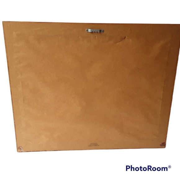 Framed Cross Stitch Three Little Pigs Wagon Garden Friends Stick Together - Picture 5 of 8